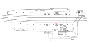 京急／川崎大師駅／／№22003駅看板・駅広告、位置図