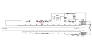 京急／穴守稲荷駅／／№31001駅看板・駅広告、位置図
