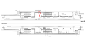 京急／大師橋駅／／№21002駅看板・駅広告、位置図