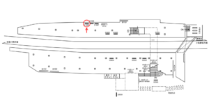 京急／川崎大師駅／／№31009駅看板・駅広告、位置図
