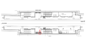 京急／大師橋駅／／№22002駅看板・駅広告、位置図