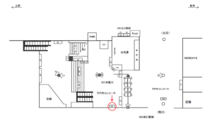 JR／亀有駅／本屋口／№29駅看板・駅広告、位置図