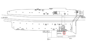 京急／川崎大師駅／／№22005駅看板・駅広告、位置図