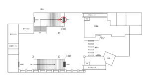 京急／大鳥居駅／／№43003駅看板・駅広告、位置図