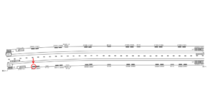 京急／大鳥居駅／／№22012駅看板・駅広告、位置図
