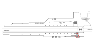 京急／東門前駅／／№42004駅看板・駅広告、位置図