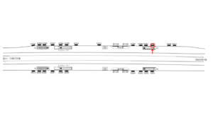 京急／糀谷駅／／№41001駅看板・駅広告、位置図