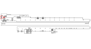 京急／八丁畷駅／／№41001駅看板・駅広告、位置図