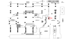 JR／新橋駅／南改札外／№102駅看板・駅広告、位置図