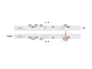 京成 公津の杜駅//№5105駅看板・駅広告、位置図