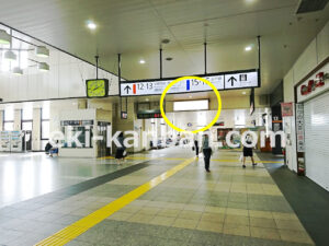 JR／小山駅／本屋口／№2駅看板・駅広告、写真1