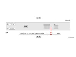 北総　千葉ニュータウン中央駅／上／№37駅看板・駅広告、位置図