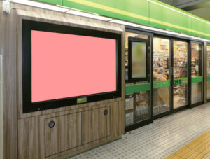 JR／大森駅／NewDaysビジョン№D駅デジタルサイネージ、写真1