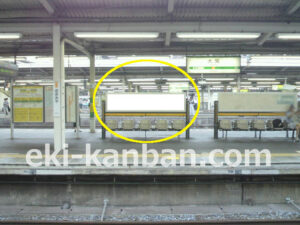 JR／大宮駅／第2ホーム№B01&B02№02駅看板・駅広告、写真2