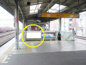 JR／金町駅／ホーム／№2駅看板・駅広告、写真1