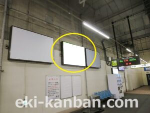 北総　北国分駅／上／№3駅看板・駅広告、写真2