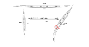 東京メトロ／銀座駅／丸ノ内線№13A№A駅看板・駅広告、位置図