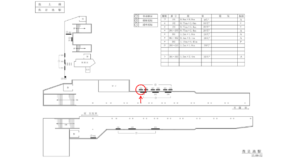 東急　洗足池駅／IK建植看板／№205駅看板・駅広告、位置図