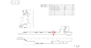 東急　長原駅／IK電気額面／№209駅看板・駅広告、位置図