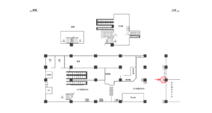 JR／北戸田駅／本屋改札外／№6駅看板・駅広告、位置図