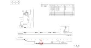 東急　長原駅／IK電気額面／№105駅看板・駅広告、位置図