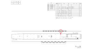 東急　等々力駅／OM建植看板／№208駅看板・駅広告、位置図