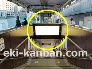 JR／板橋駅／ホーム階段／№3駅看板・駅広告、写真1