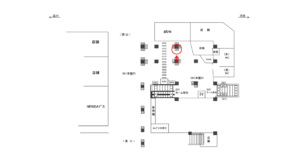JR／五反田駅／本屋口／№153駅看板・駅広告、位置図