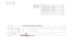 東急　九品仏駅／OM普通額面／№105駅看板・駅広告、位置図