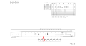 東急　等々力駅／OM普通額面／№104駅看板・駅広告、位置図