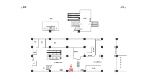 JR／北戸田駅／本屋改札内№B02№02駅看板・駅広告、位置図