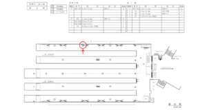 東急　蒲田駅／IK電気額面／№204駅看板・駅広告、位置図
