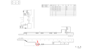 東急　長原駅／IK電気額面／№103駅看板・駅広告、位置図