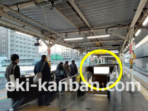 JR／板橋駅／ホーム階段／№2駅看板・駅広告、写真2