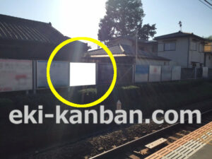 東急　九品仏駅／OM建植看板／№252駅看板・駅広告、写真2