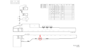 東急　洗足池駅／IK普通額面／№102駅看板・駅広告、位置図