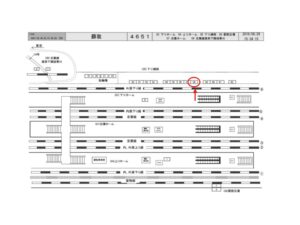 JR　蘇我駅／下り線側／№38駅看板・駅広告、位置図