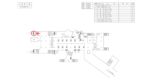 東急／三軒茶屋駅／DT電気額面／№301駅看板・駅広告、位置図