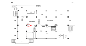 JR／戸田公園駅／本屋改札外／№7駅看板・駅広告、位置図