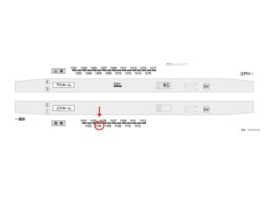 京成　小岩駅／／№1104駅看板・駅広告、位置図