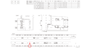 東急/日吉駅/TY電気額面/№109駅看板・駅広告、位置図