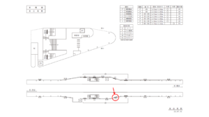 東急／東白楽駅／TY電気額面／№103駅看板・駅広告、位置図