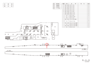 東急／綱島駅／普通額面／№201駅看板・駅広告、位置図
