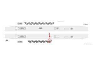 京成　小岩駅／／№1113駅看板・駅広告、位置図