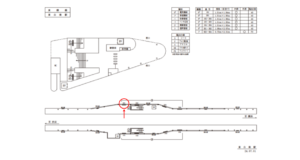 東急／東白楽駅／TY電気額面／№201駅看板・駅広告、位置図