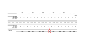 京急／泉岳寺駅／／№21003駅看板・駅広告、位置図