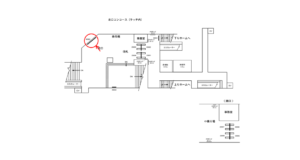 京急／新馬場駅／／№43002駅看板・駅広告、位置図