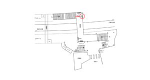 京急／北品川駅／／№43002駅看板・駅広告、位置図