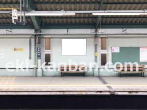 京急／新馬場駅／／№32004駅看板・駅広告、写真2