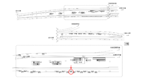 京急／京急蒲田駅／／№42108駅看板・駅広告、位置図